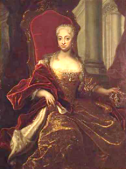 Louise de Mecklembourg-Gustrow - vers 1690